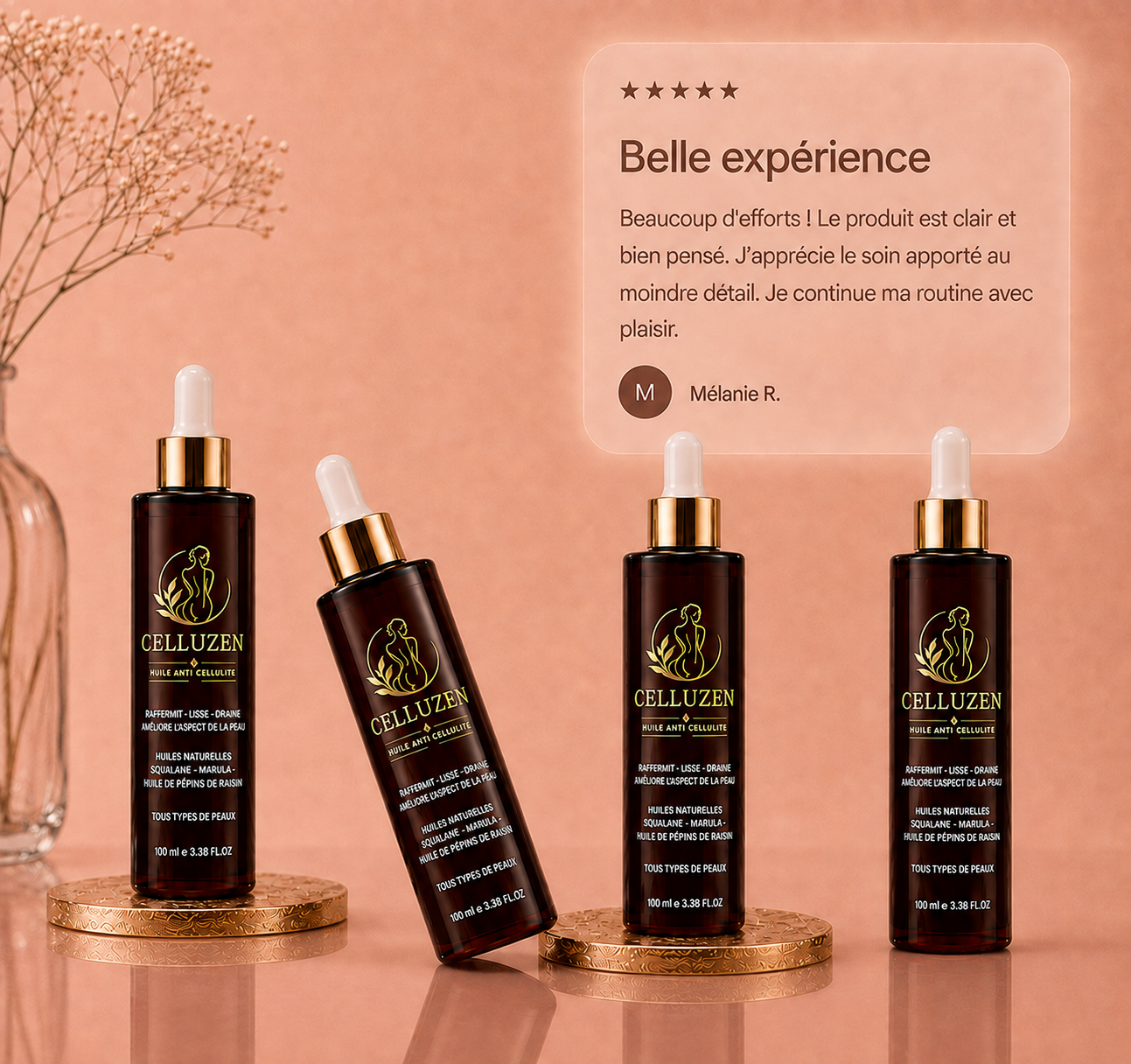 Avis clientes vérifiés CELLUZEN